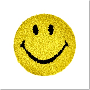 Smily Face - Melted Plastic Popcorn art Posters and Art